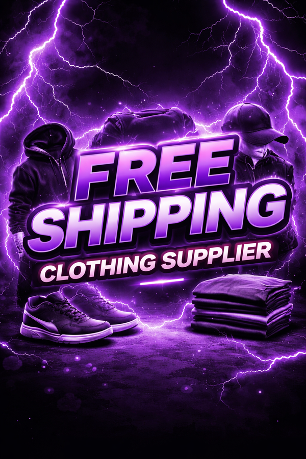 Free Shipping Clothing supplier (ENTER EMAIL BEFORE PURCHASE)